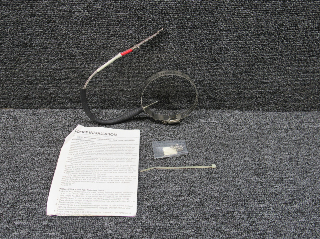 59180 Alcor Exhaust Gas Temperature Probe (New Old Stock)