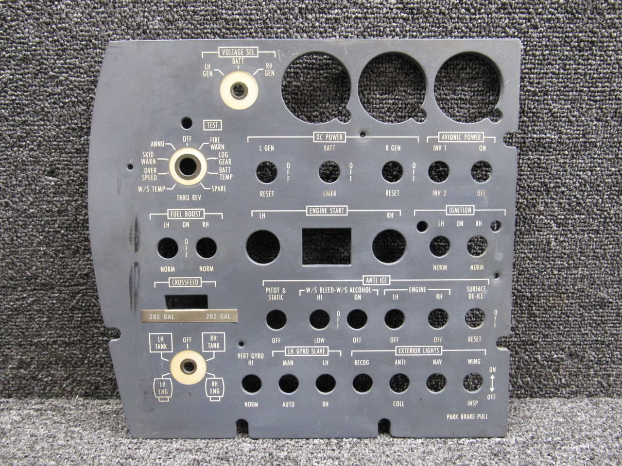 5518172-23 Astronics Corp Engine Electronic Control Panel