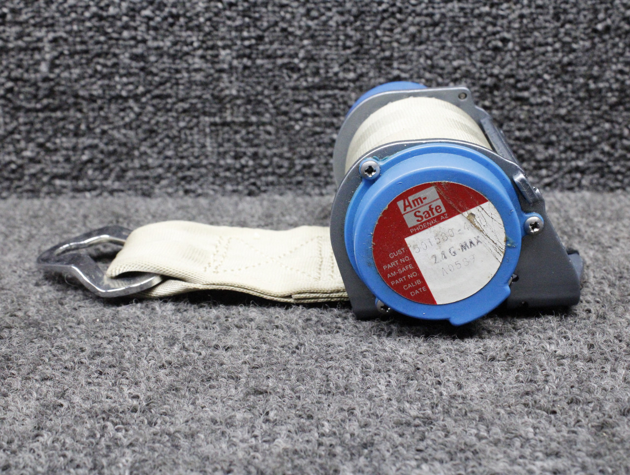 501580-401 AmSafe Reel Seatbelt Assembly For Sale