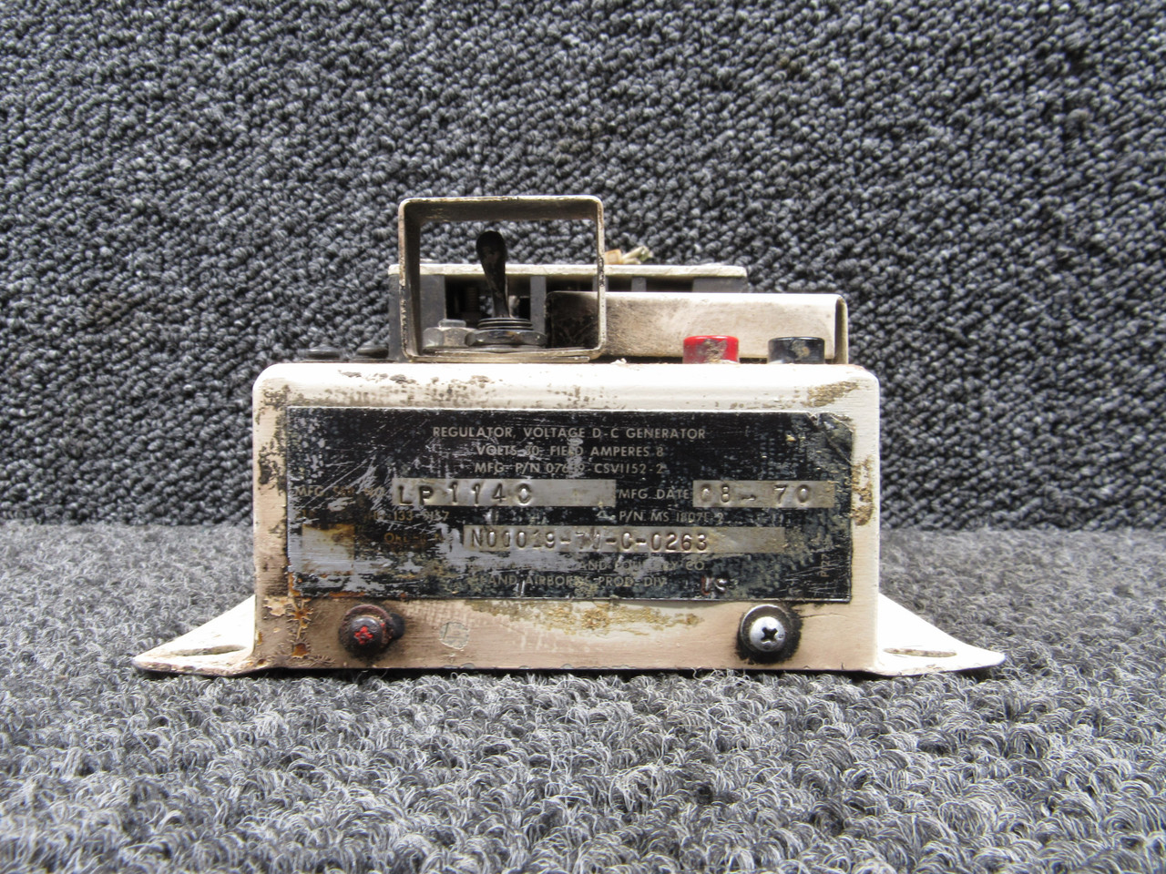 07639-CSV1152-2 (Alt: MS18071-2) American Machining Voltage Generator Regulator