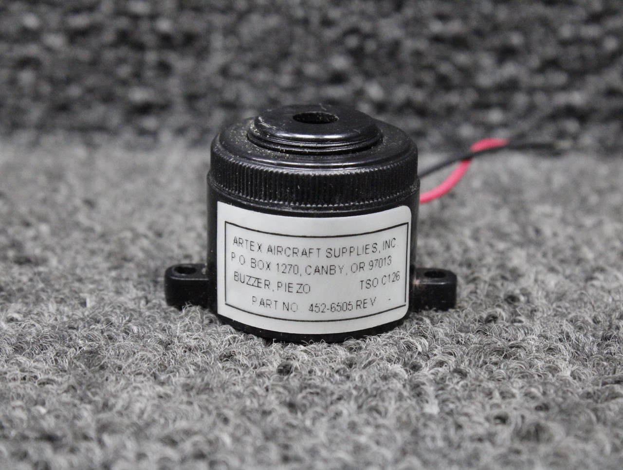452-6505 Artex Emergency Locator Transmitter Buzzer For Sale
