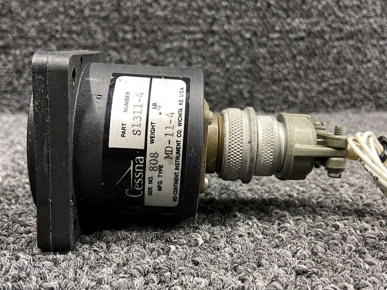 S1311-4 Mid-Continent MD-11-4 Carburetor Temperature Indicator For
