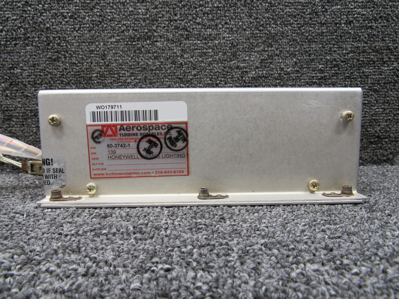60-3742-1 Grimes Flash Tube Power Supply, 28 Volts at 3 Amps (Core)