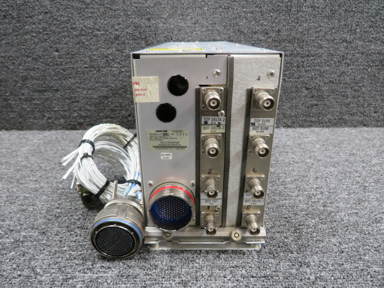 Kingページ 066-01177-0101 Bendix-King KTA-910 Traffic Awareness Unit For Sale