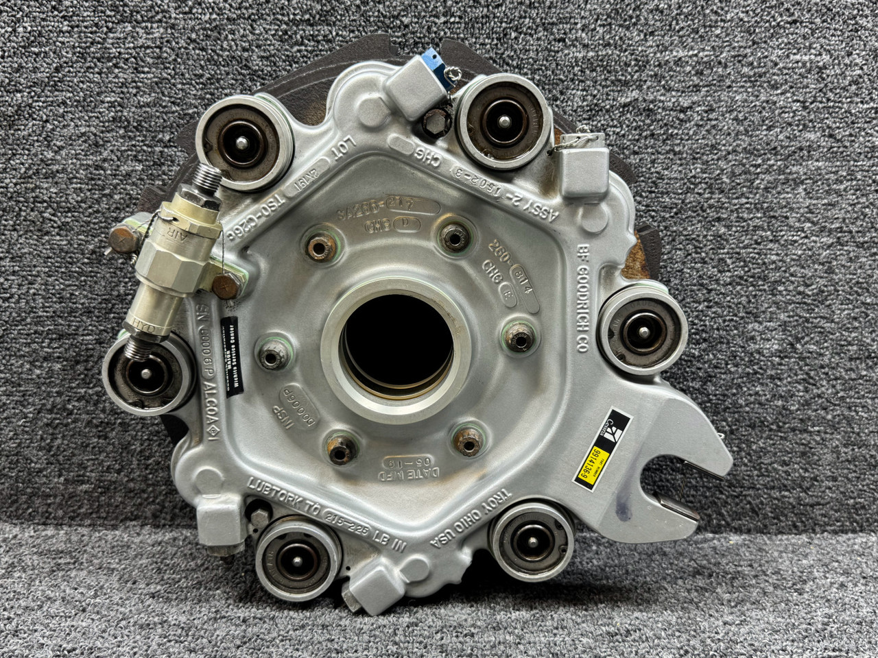 2-1502-3 (Alt: 9914136-9) BF Goodrich Brake Assy with Green