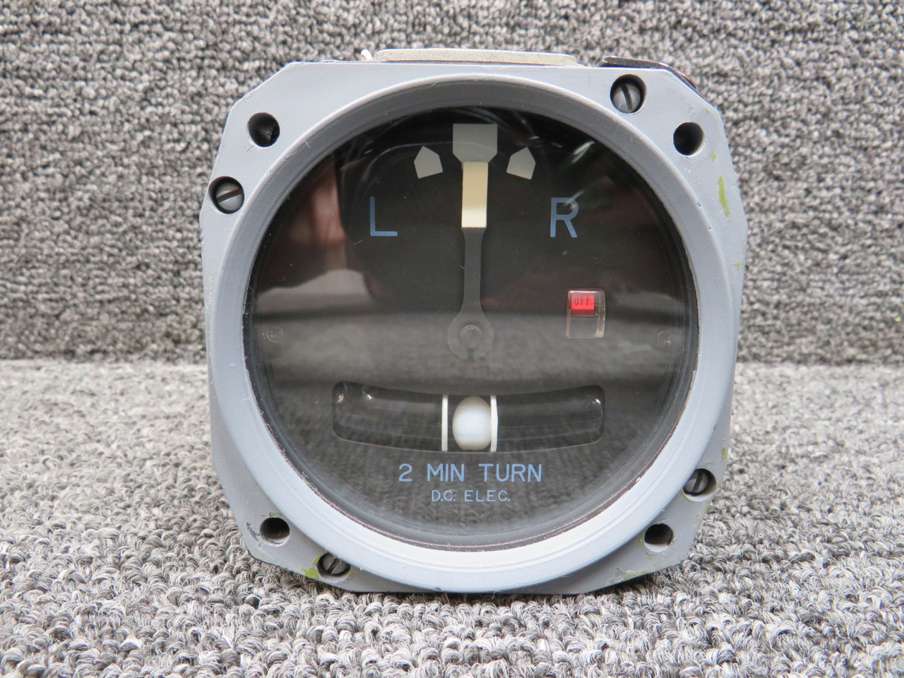 1234T100-3ATZ Electric Gyro Corporation Turn and Slip Indicator