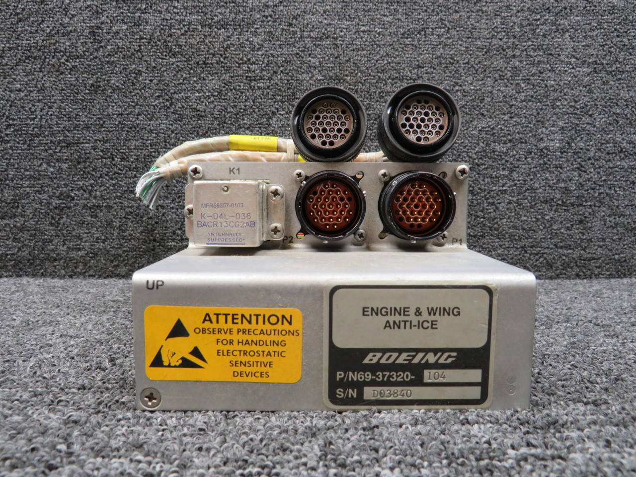 69-37320-104 Boeing Engine and Wing Anti-Ice Control Module For Sale
