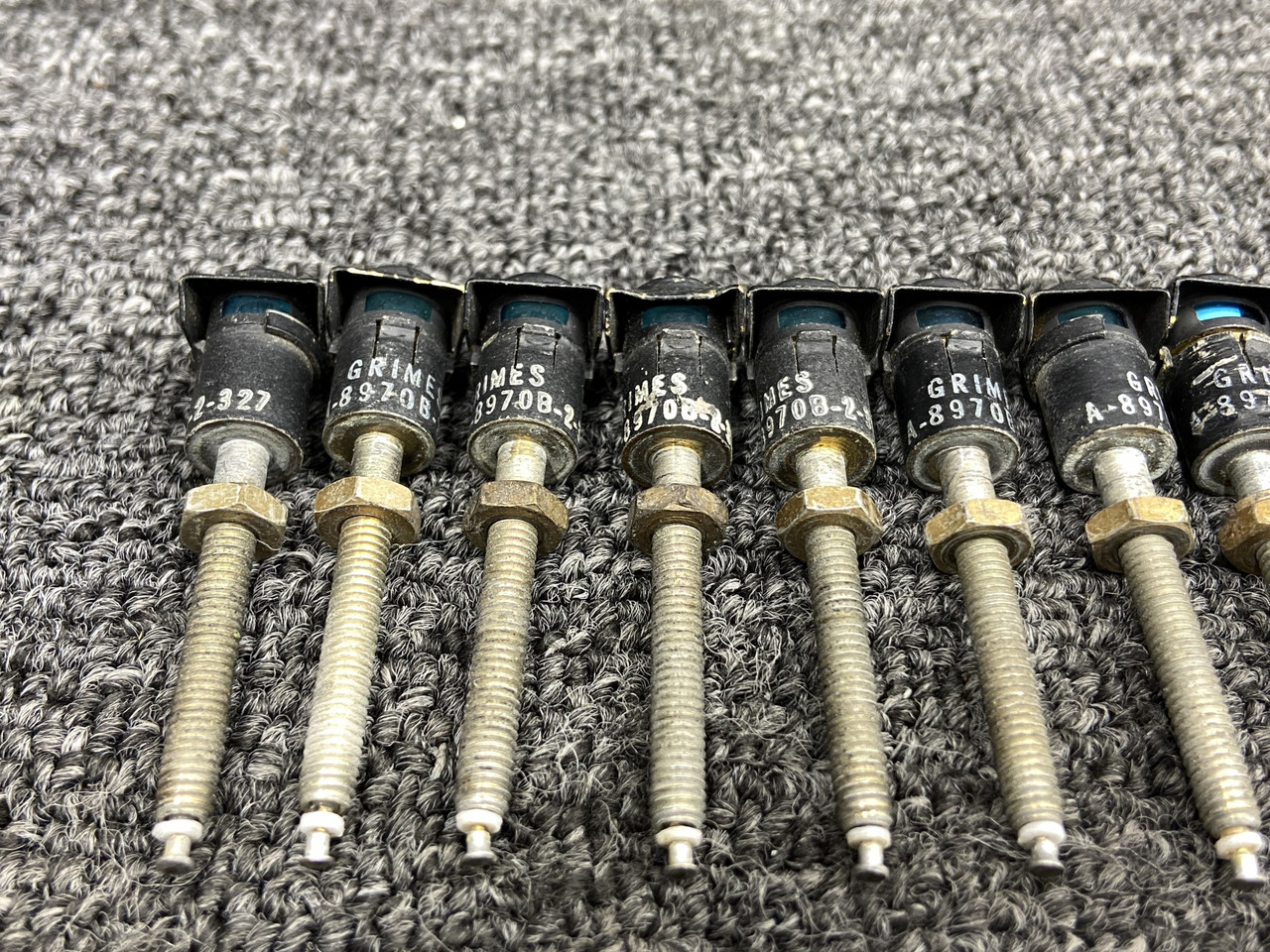 A-8970B-2-327 Grimes Instrument Panel Post Light Set with Harness