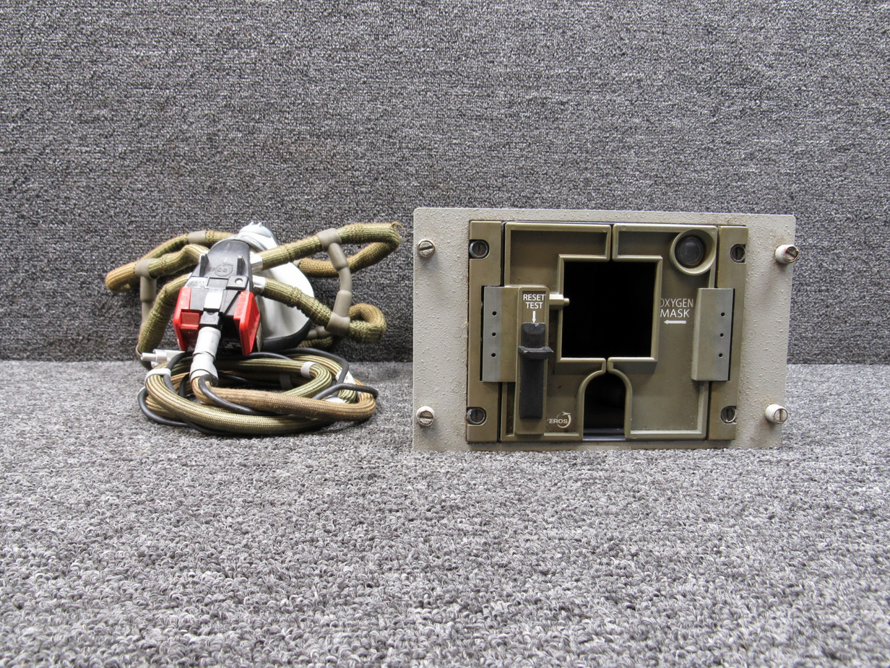 MXP147-2 Intertechnique Eros Flight Crew Mask Stowage with Mask