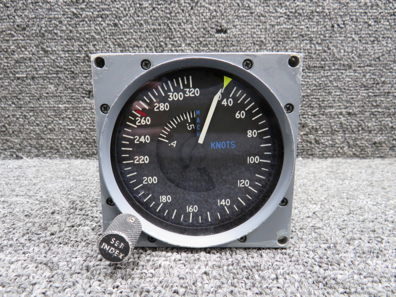 aaページ AW2837AC03 (Alt: C661063-0103) Ametek Mach Airspeed Indicator For Sale
