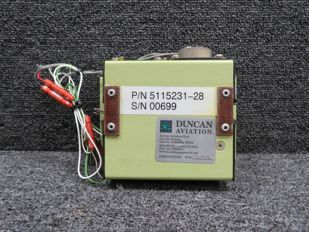 5115231-28 Cessna Citation II 550 Actuator Assembly For Sale