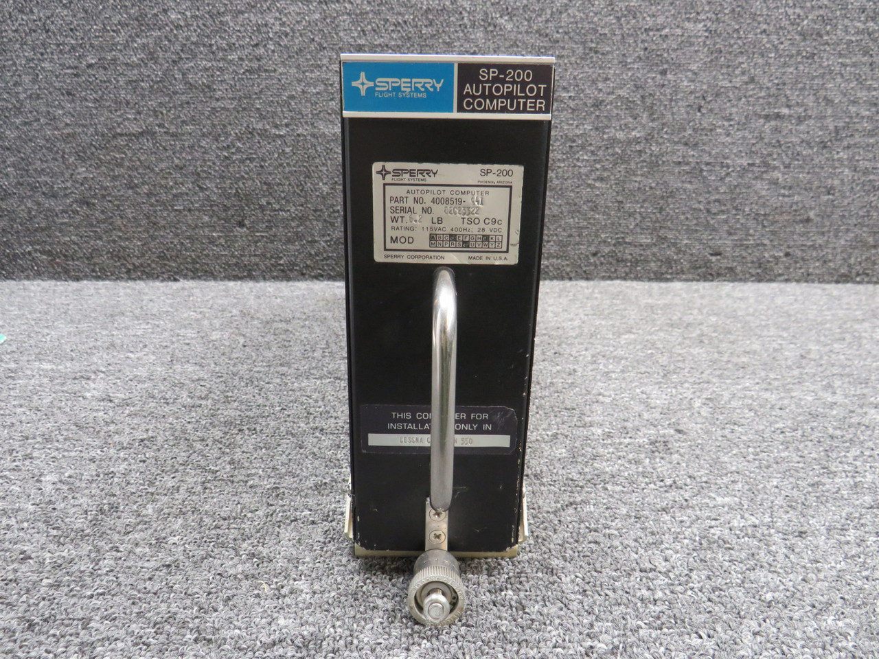 4008519-941 Sperry SP-200 Autopilot Computer For Sale