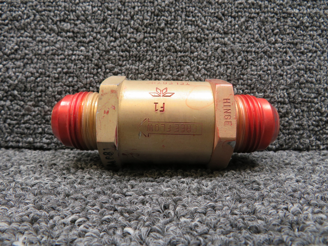 588-12D1 (Alt: MS28884A-12) Teledyne Low Pressure Check Valve For Sale