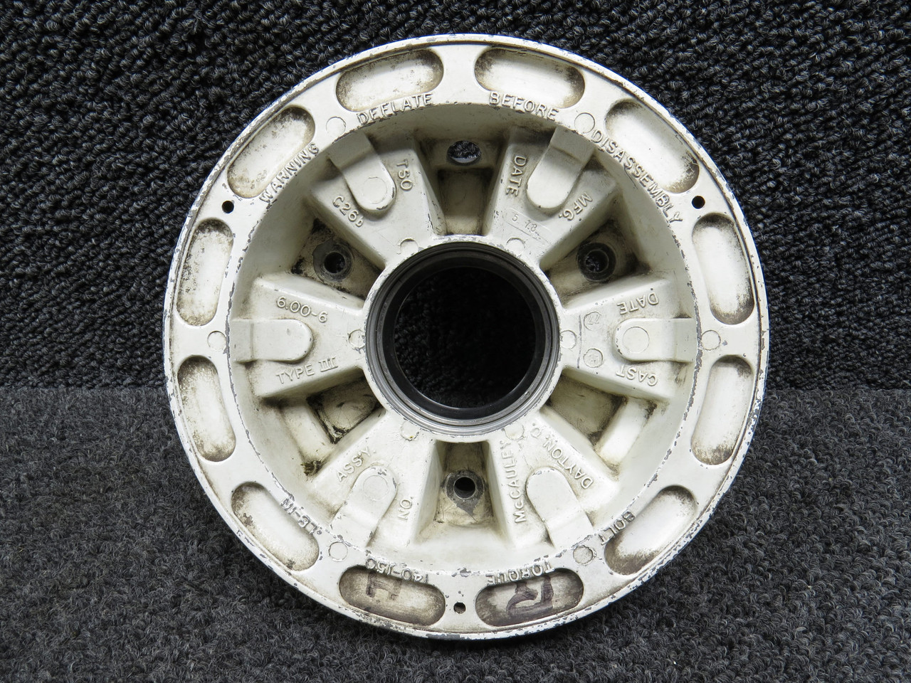 ナルステ円盤 D-30656 McCauley 6.00-6 Wheel Outer Half For Sale