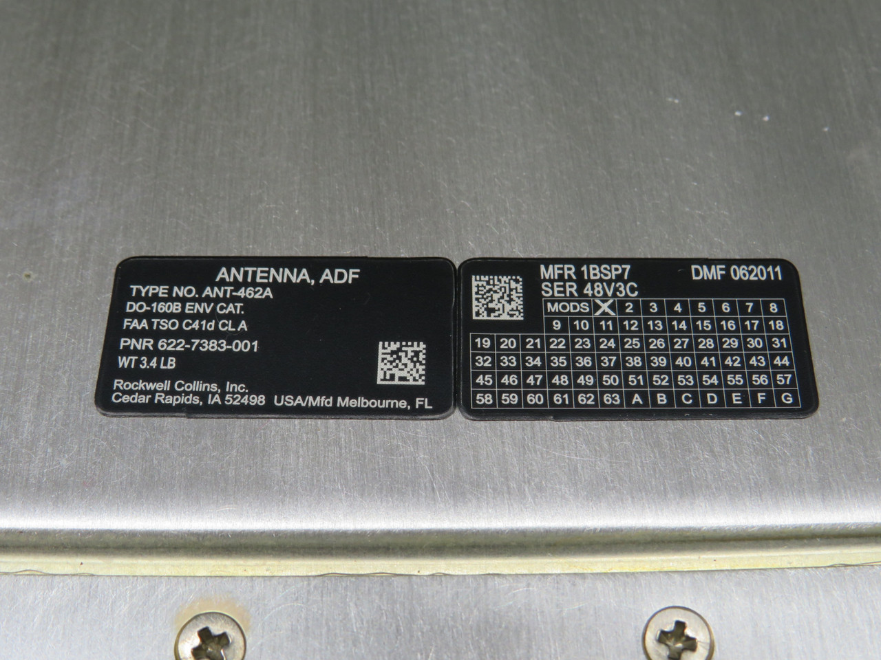622-7383-001 Rockwell Collins ANT-462A ADF Antenna with