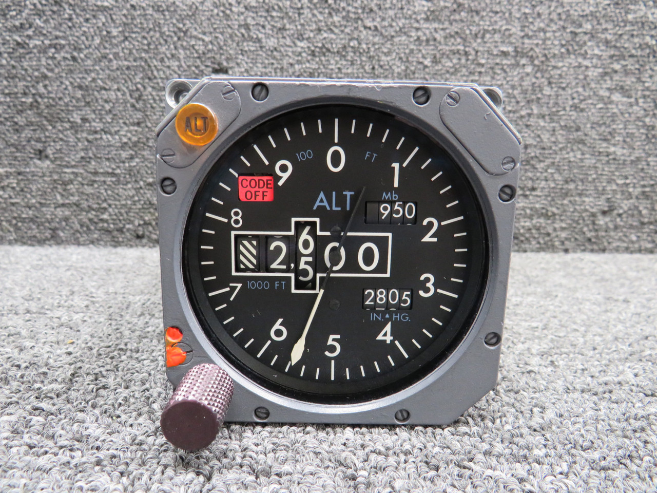 【ayc09ページ】 44929-013 (Alt: 9914549-1) Kollsman Merrimach Encoding Altimeter w
