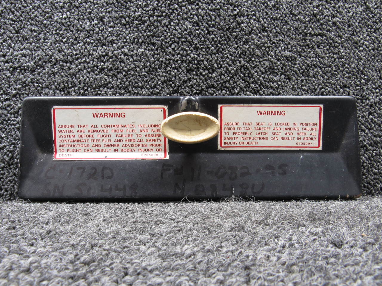 0513133-39 Cessna 172D Glove Box Door Assembly For Sale
