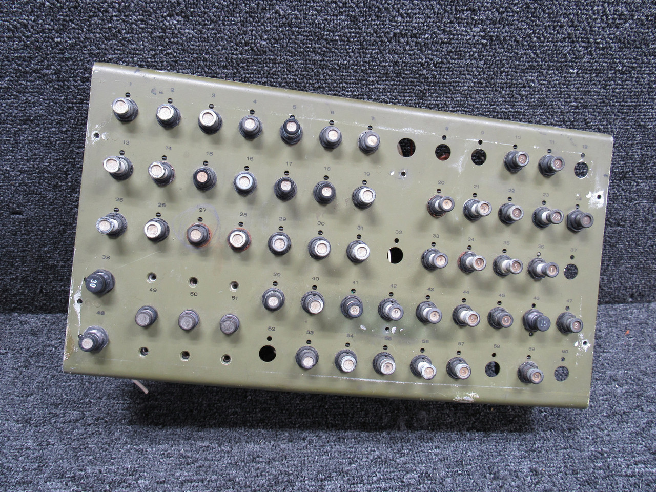 Cycd.ページ 5518117-57 Cessna Citation I Model 500 Circuit Panel Assembly Left