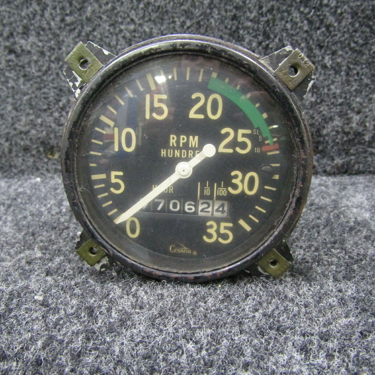 HMVスピード テスター1928-２９年 810963 Stewart Warner / Cessna Tachometer (CORE)
