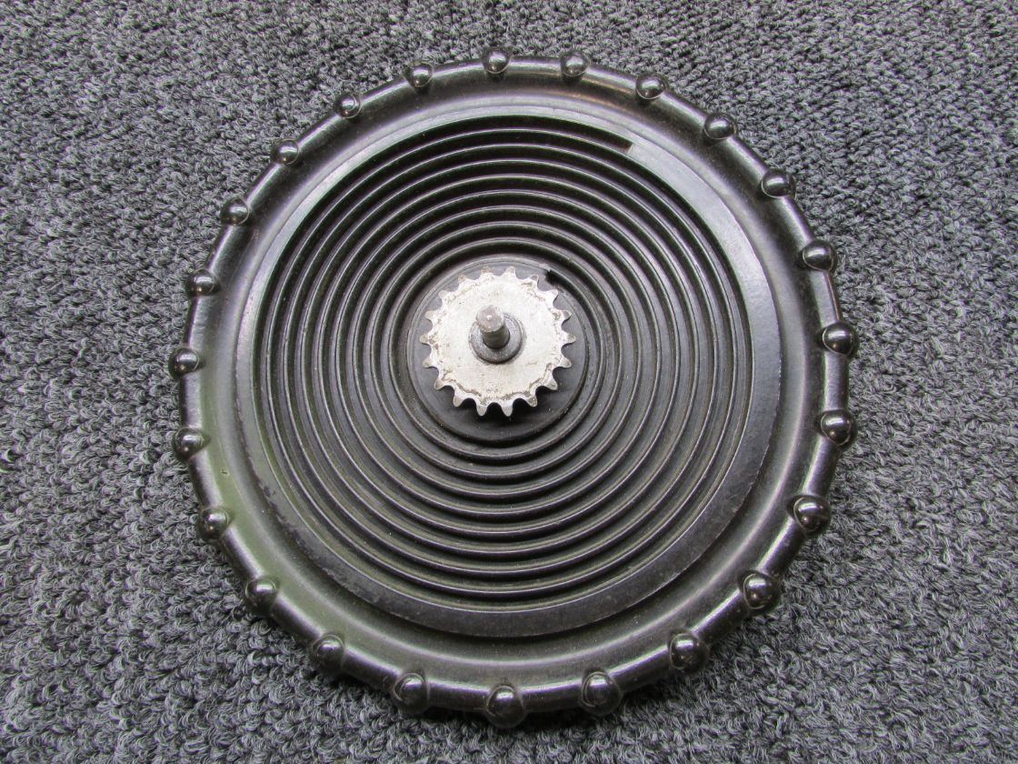 0761205-8 Cessna A185F Stabilizer Trim Wheel Assembly