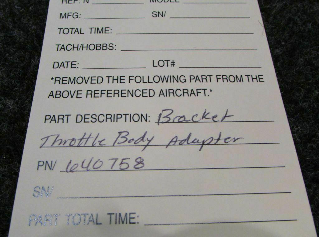 640758 Bracket Throttle Body Adapter (NEW OLD STOCK) (SA)