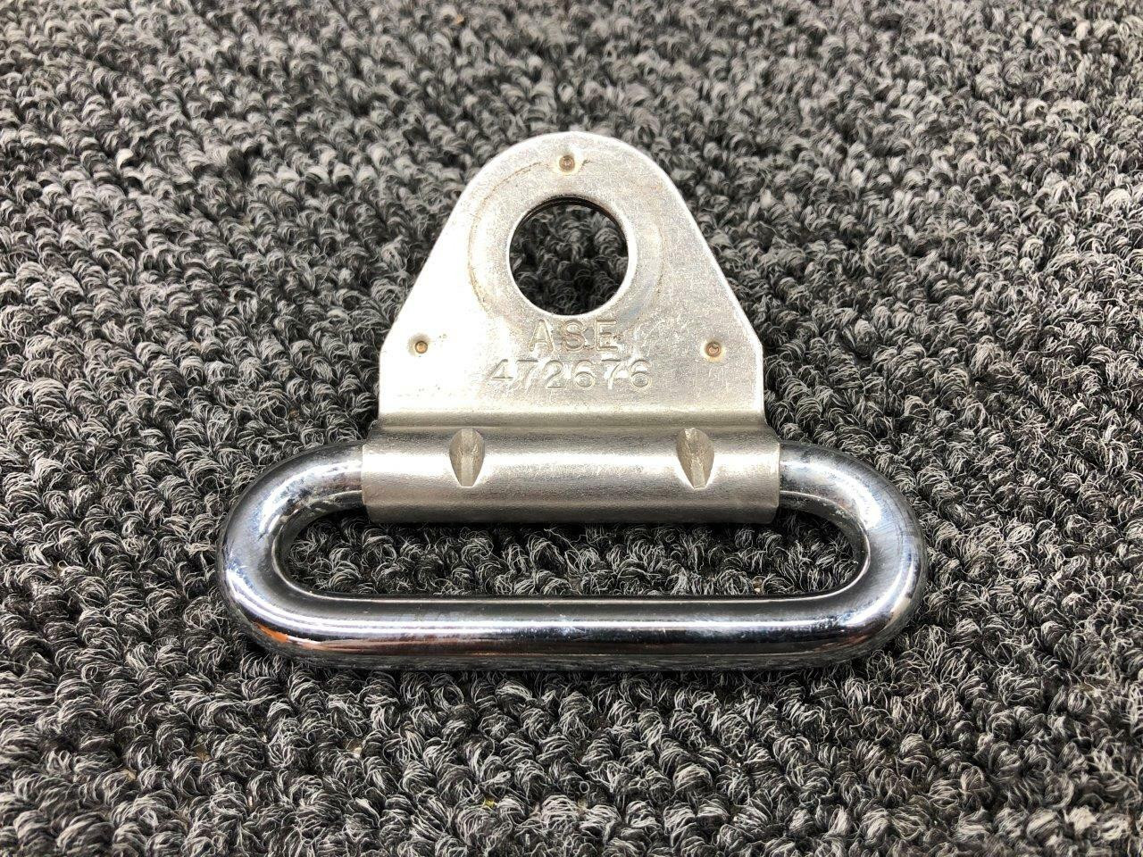クッションタグ　American Ｂ　No.3 472676 Beechcraft American Safety Seat Belt Shoulder Harness Guide