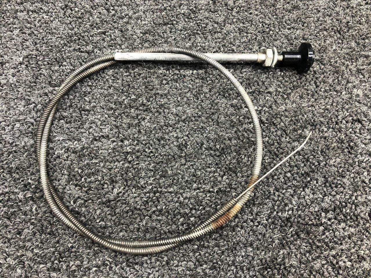 S1239-48 Cessna A185F Control Cable Assembly Cabin Heat (Length: 39