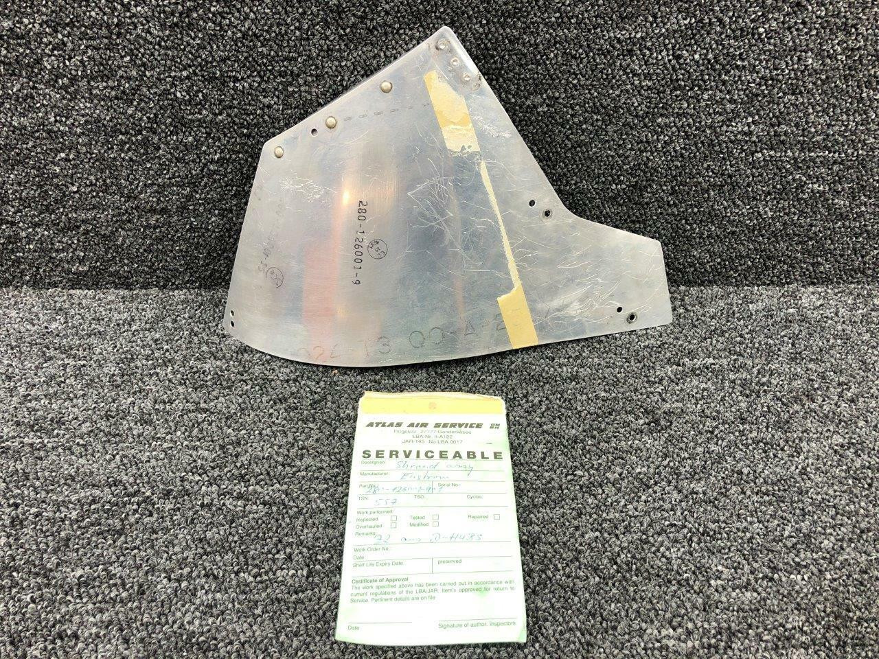 280-126001-9 Enstrom Shroud Assembly W/ Serviceable Tag (SA)