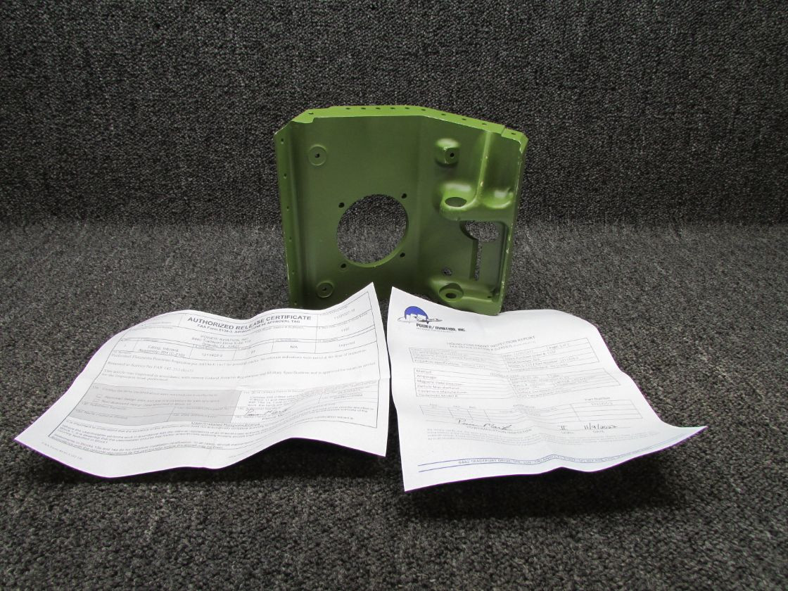 1211425-2 Cessna 210 Fitting Inboard Assembly RH with 8130-3, PAI-PT-1 (Zinc)