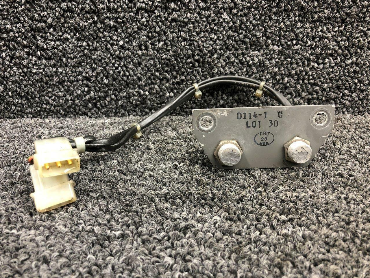 B320-2, D114-1 Robinson R44II Main Rotor Gearbox Sender with Bracket