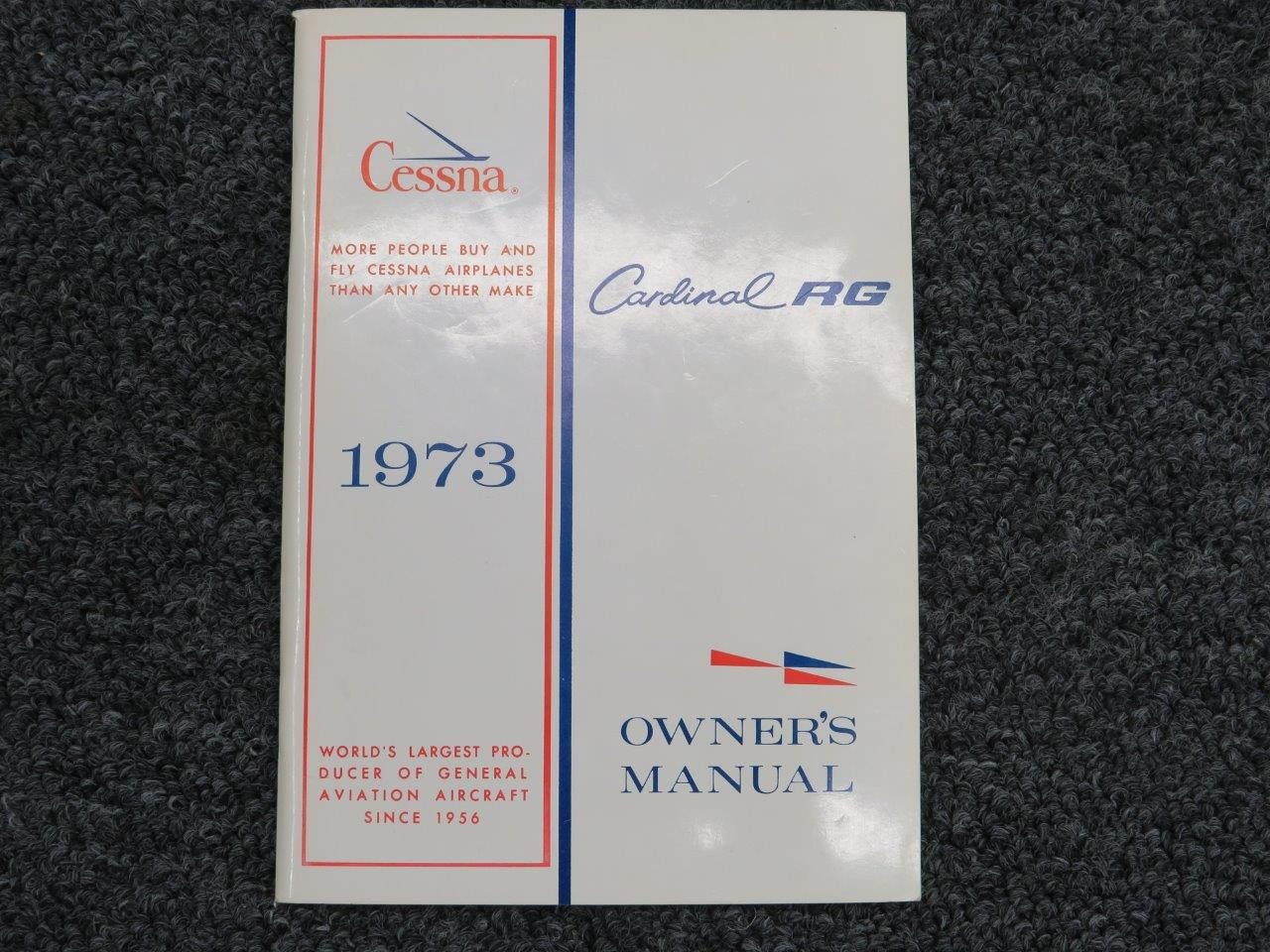 1973 Cessna RG Cardinal Owners Manual