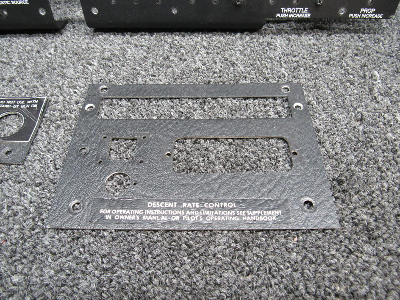 M ページ 820309-511, 820307-513 Mooney M20K Instrument Panel Set For Sale