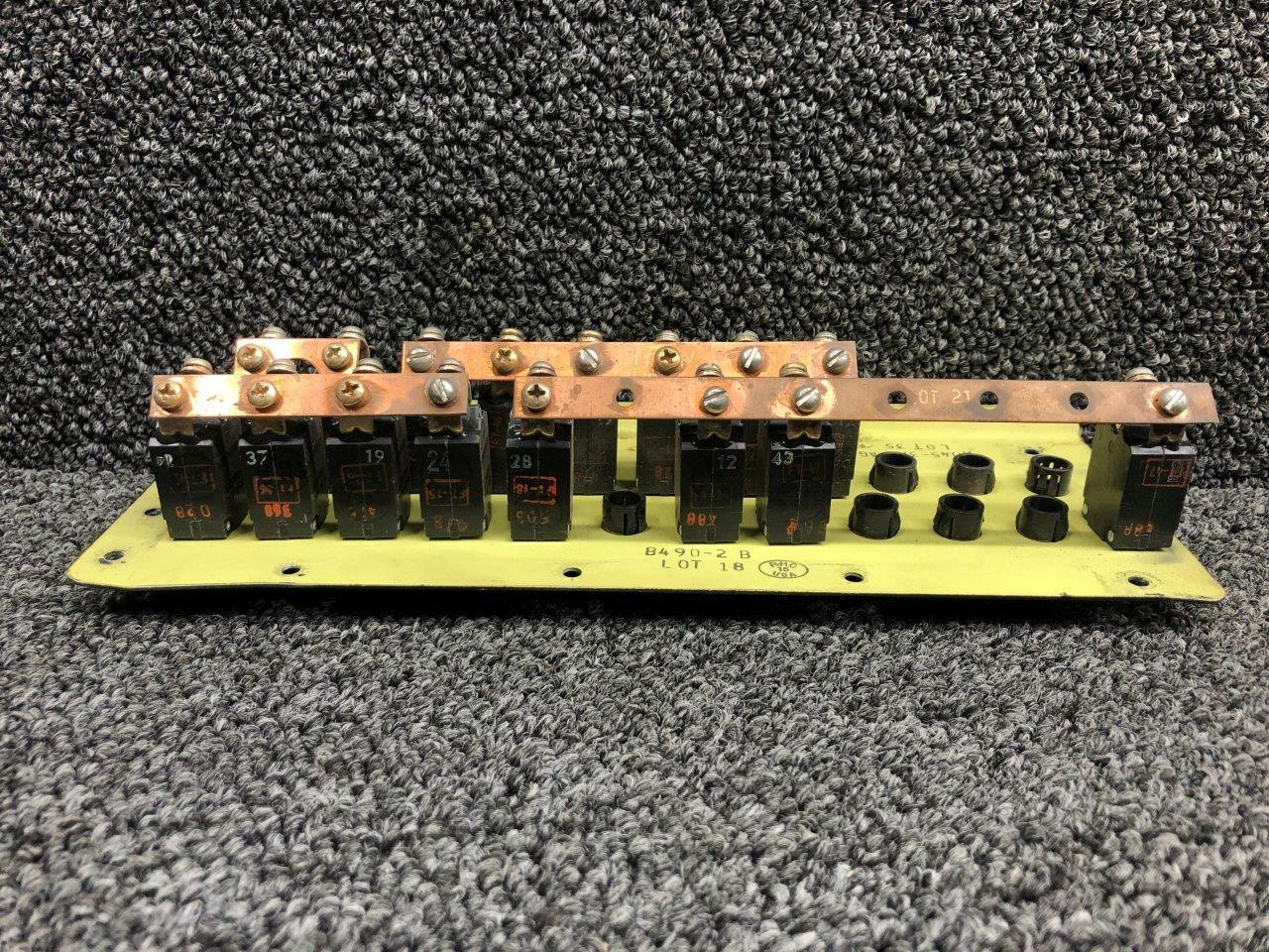 Mechanical Products Push Button Circuit Breaker Panel Assembly