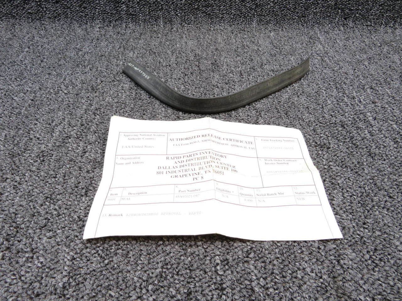 45A97021-047 Seal Assembly W/ 8130-3 (NEW OLD STOCK)