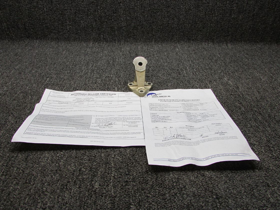 628088 Continental Engine Mount Bracket Forward LH with Magnaflux and 8130-3