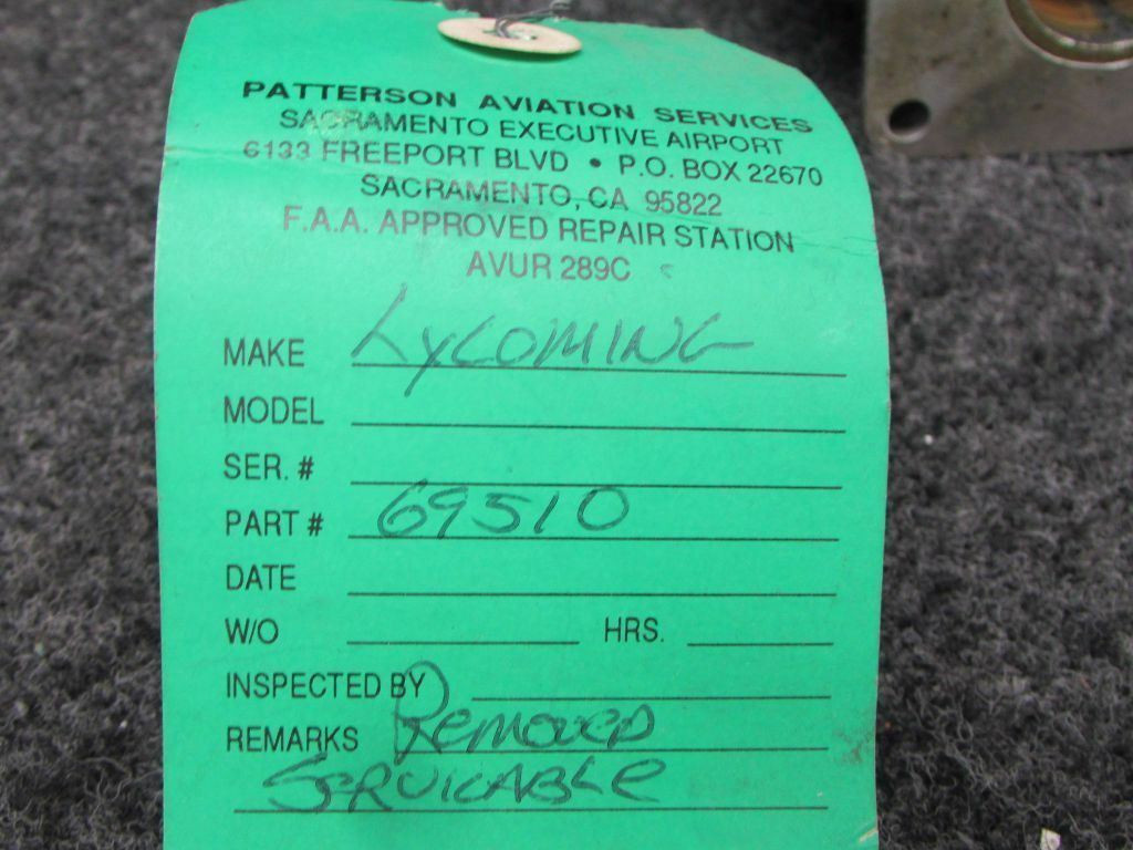 69510 Housing Oil Pressure Screen (SA)