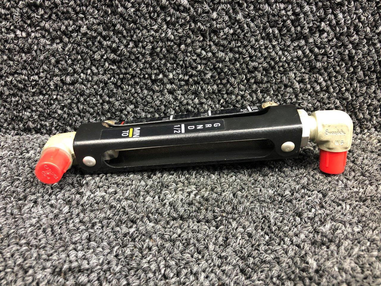 0916101-15 (Use: 0916101-17) Cessna 162 Fuel Sight Gauge Assembly LH