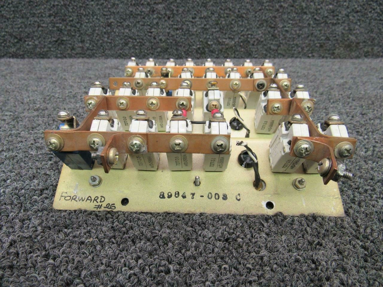 89843-002 Piper PA46-350P Klixon Pilot Forward Breaker Panel
