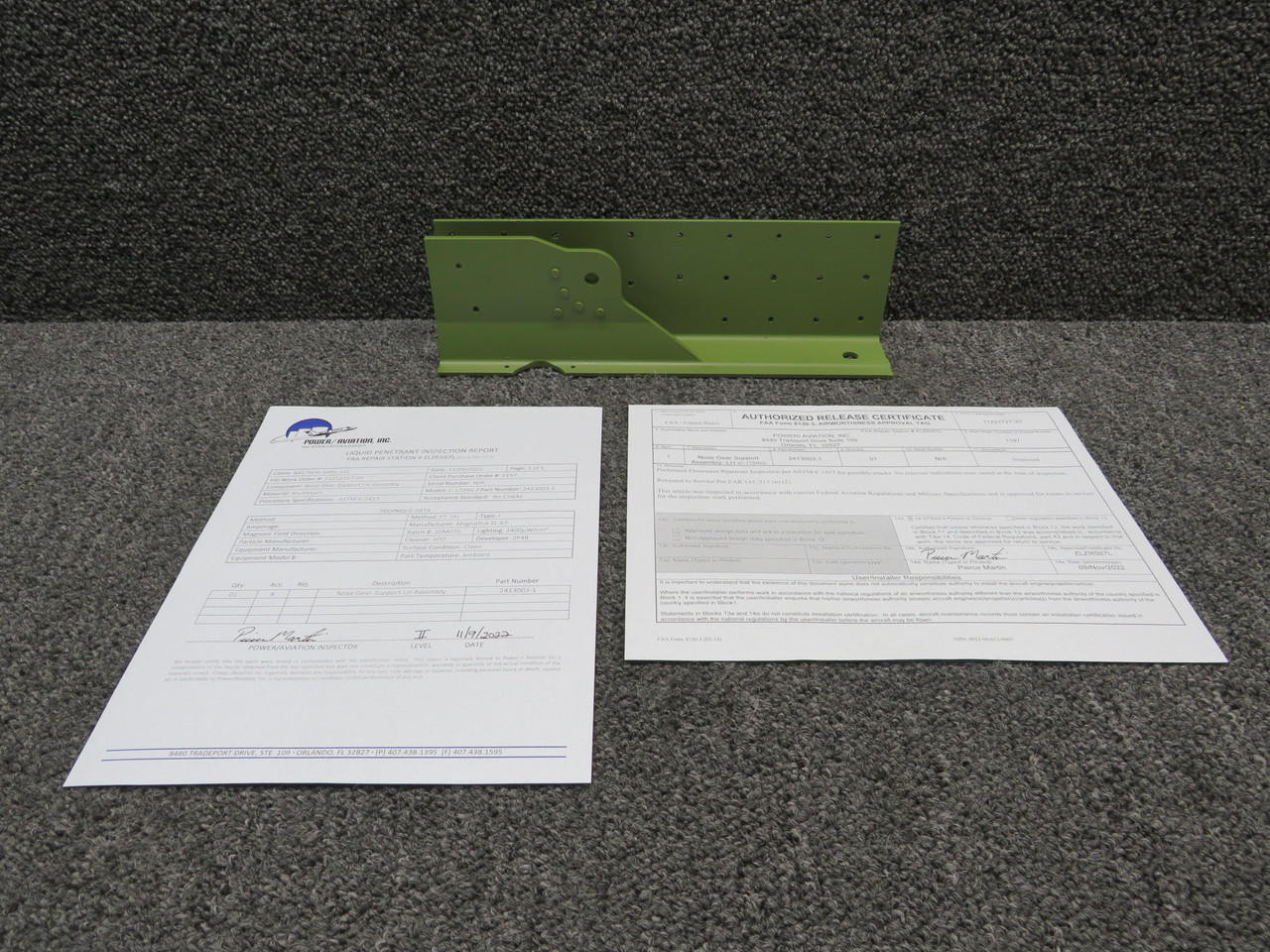 2413003-1 Cessna 172RG Nose Gear Support Assembly Left Hand has
