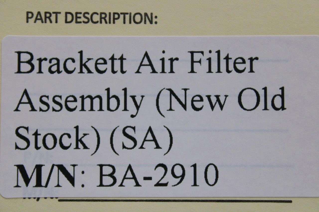 BA2910 Brackett Air Filter Assembly (NEW OLD STOCK) (SA)