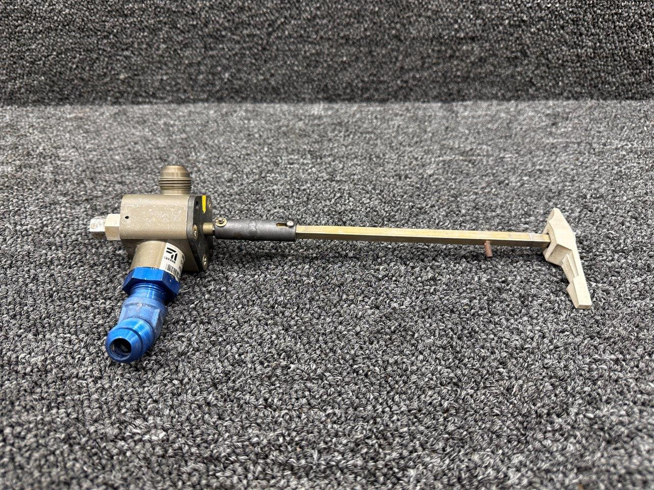 9851096-3, 0516024-1 Cessna 182S Fuel Selector Valve Assembly has