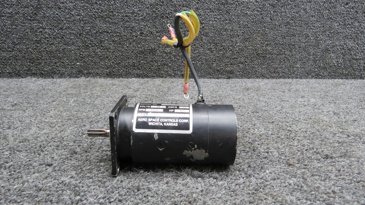 9910055-1 Aero Space Controls DC Flap Motor Assembly (Voltage: 28