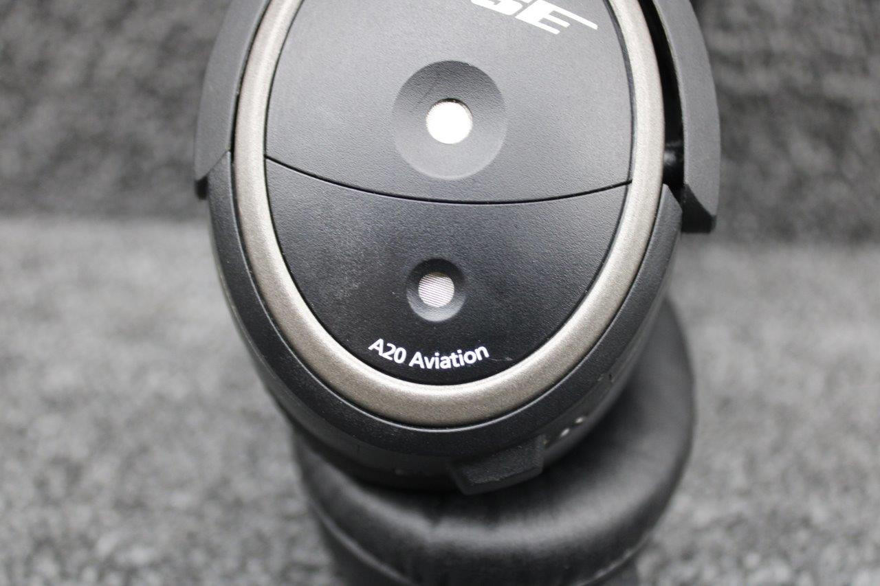 A20 Bose Aviation Headset with Dual Plug Control and Bluetooth