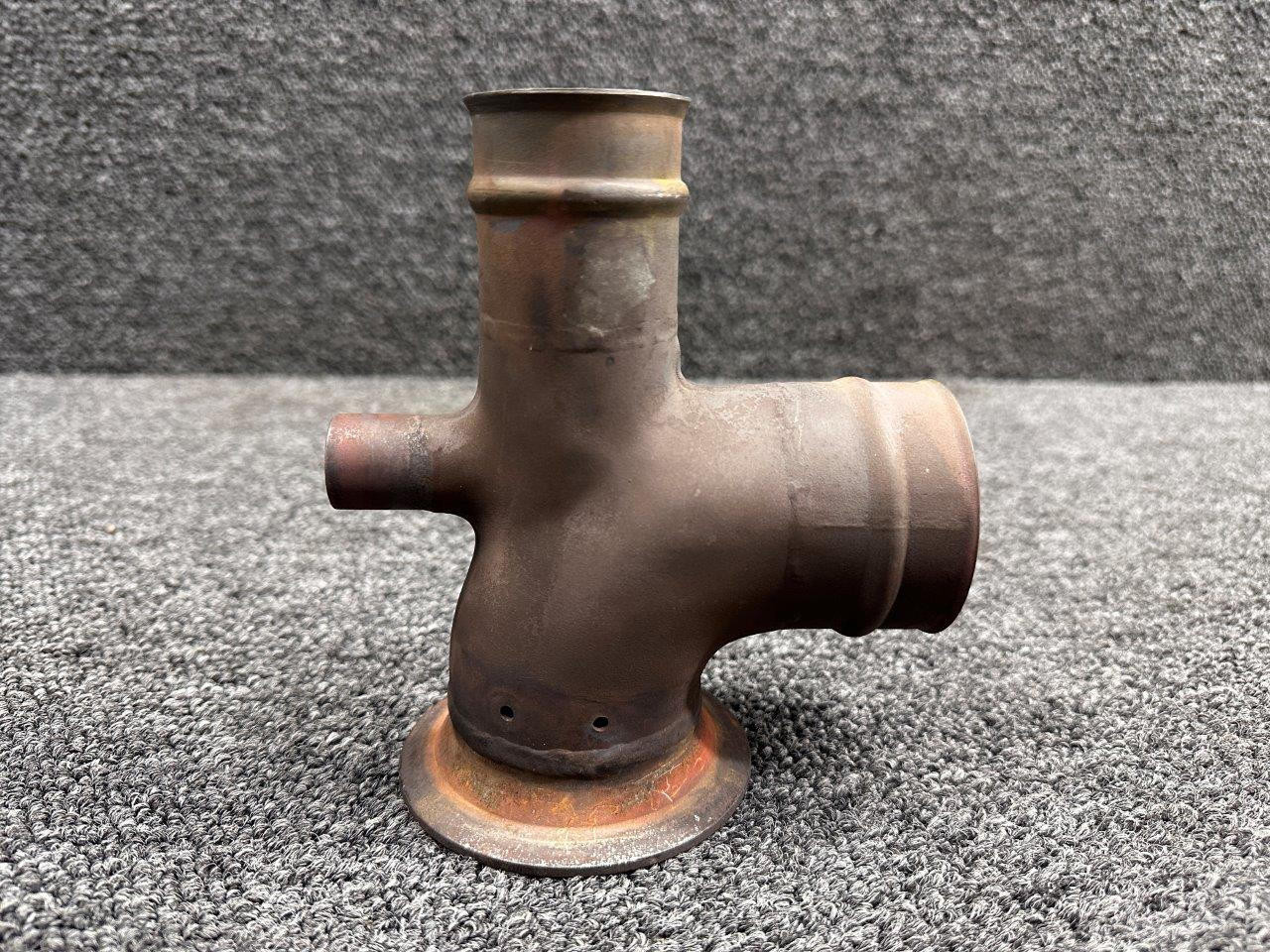 654889 Continental TSIO-360-LB1B Exhaust Tailpipe Bypass has 2