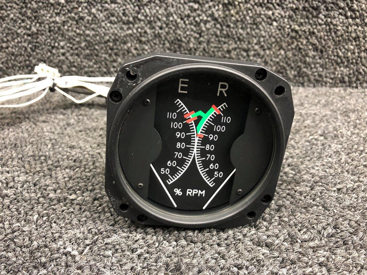 6420206-2 Mid-Continent MD206 Dual Tachometer Indicator with Mods