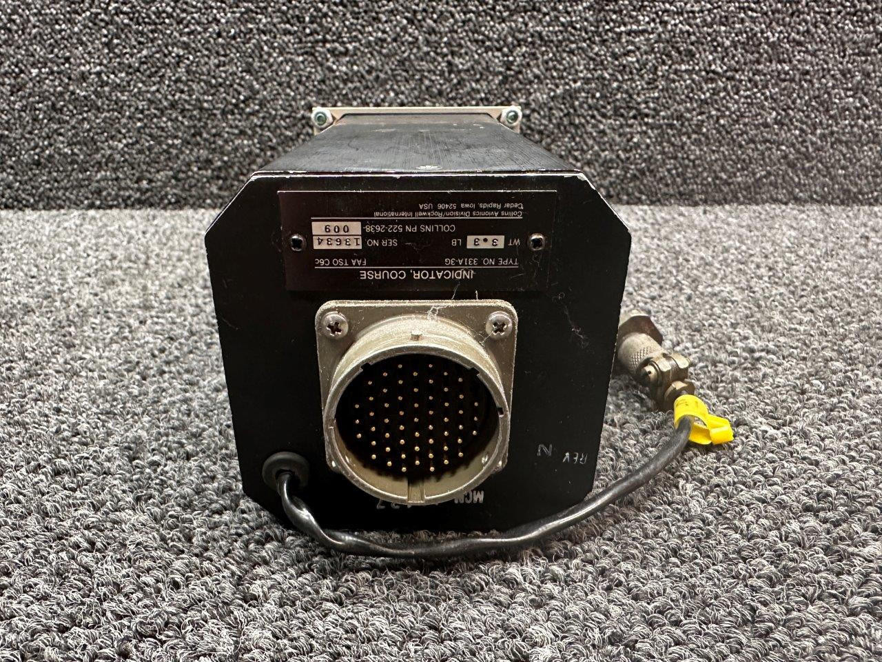 522-2638-009 Collins 331A-3G Course Indicator Unit