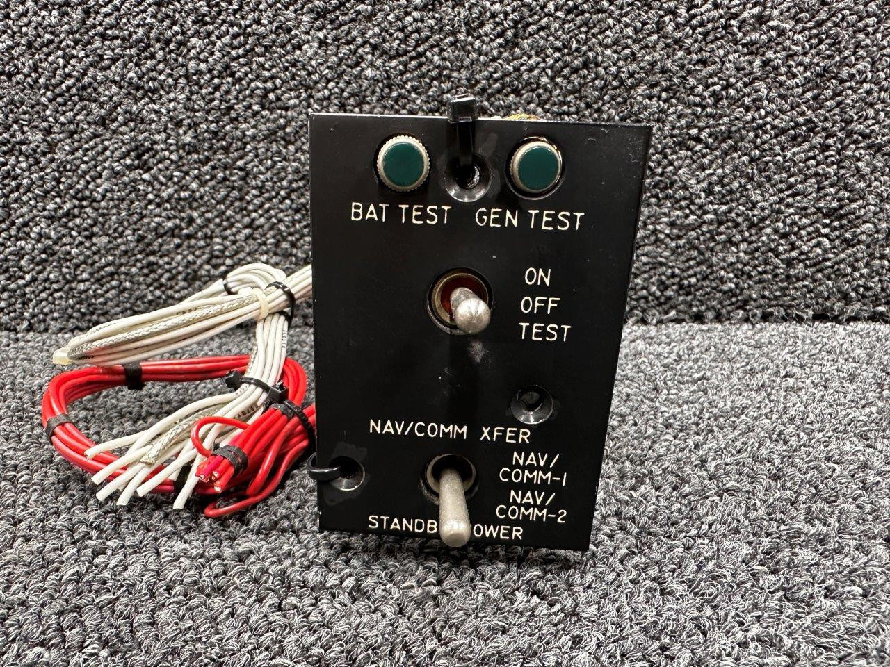 MS25063-23 Beech F33A Nav-Comm Transfer and Standby Power Switch Panel