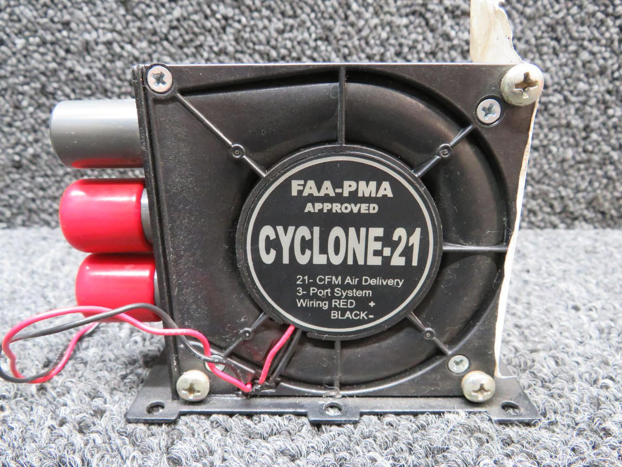 CRB-122253 Lone Star Aviation Avionic Cooling Fan Voltage 24