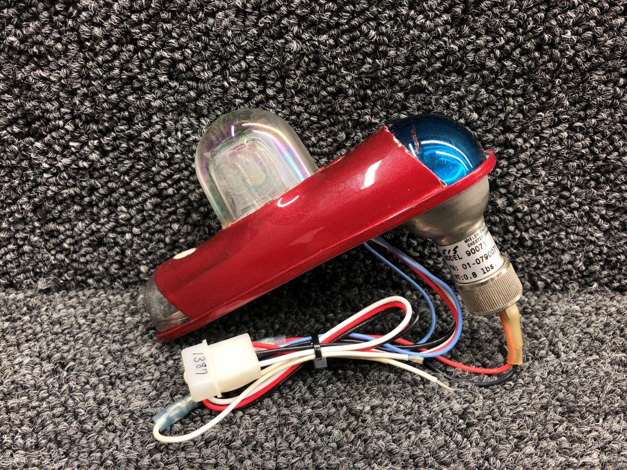 01-0790071-01, 751-201 Whelen 90071 Wing Navigation Light has