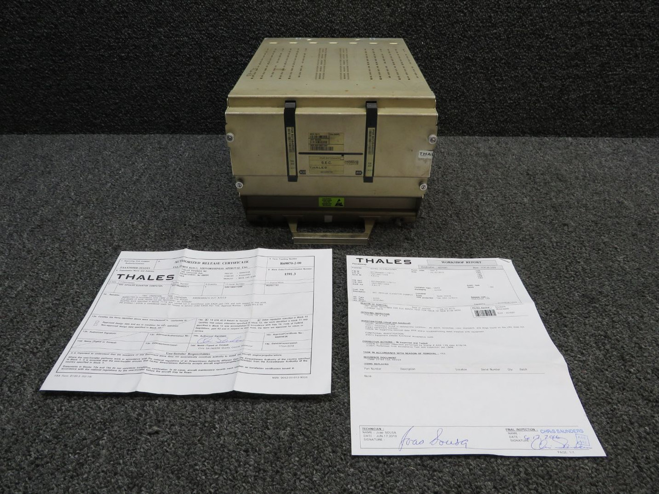 B372BAM0511 Thales Spoiler Elevator Computer with 8130-3 (Inspected)